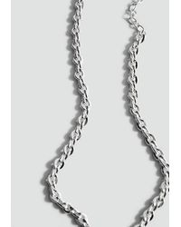 Mango - Link Chain Necklace - Lyst