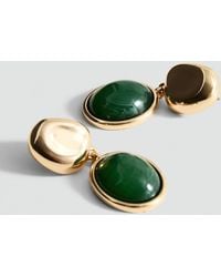 Mango - Resin Pendant Earrings - Lyst