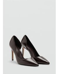 Mango - Asymmetrical Heeled Shoes - Lyst