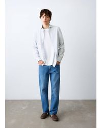 MANGO TEEN - Classic-Fit Striped Shirt - Lyst