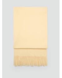 Mango - Fringed Edge Scarf - Lyst
