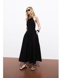 Mango - Halter Dress With Crossed Back - Lyst