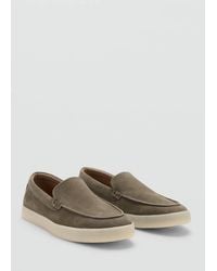 Mango - Split Leather Shoes - Lyst