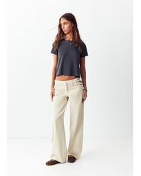 MANGO TEEN - Short Sleeve T-Shirt - Lyst