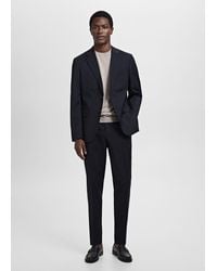 Mango - Turin 100% Virgin Wool Suit Trousers - Lyst