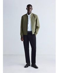 Mango - Waterproof, Thermoregulating Bomber Jacket - Lyst