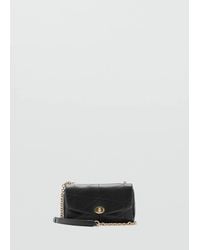 Mango - Crossbody Bag With Flap - Lyst