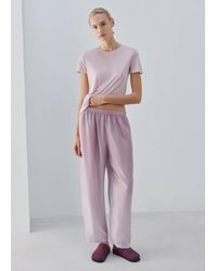 Mango - Micromodal Short-Sleeve T-Shirt - Lyst