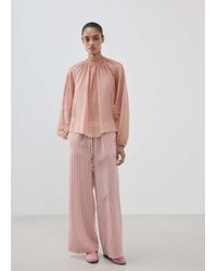 Mango - Fluid Cotton Pyjama Shirt - Lyst
