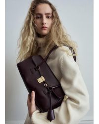 Mango - City Shoulder Bag With Flap - Lyst