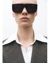 Mango - Rectangular Frame Sunglasses - Lyst