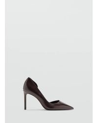 Mango - Asymmetrical Heeled Shoes - Lyst