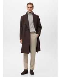 Mango - Fluid Regular-Fit Trousers - Lyst