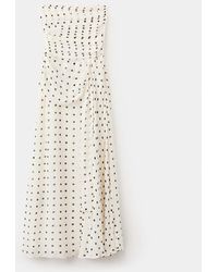 knit dress flare Classic Choice Knit Dress M Ivory by Lane 201 main image 0