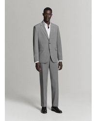Mango - London Regular-Fit Trousers - Lyst