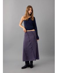MANGO TEEN - Floral Long Skirt - Lyst