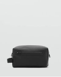 Mango - Toiletry Bag With Strap Detail - Lyst