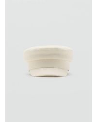 Mango - Baker Boy Cap - Lyst
