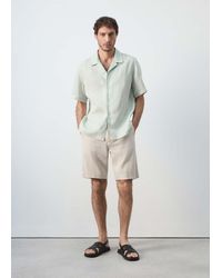 Mango - Regular-Fit 100% Linen Shirt - Lyst