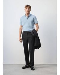 Mango - Amalfi Slim Fit Suit Trousers - Lyst