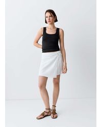 MANGO TEEN - Square-Neck Strappy Top - Lyst