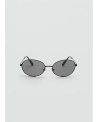 Mango - Metallic Frame Sunglasses - Lyst