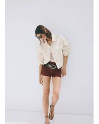 Mango - Pockets Denim Jacket - Lyst