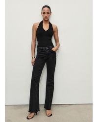 Mango - Flared Jeans Fiona Mit Mittlerer Bundhöhe - Lyst