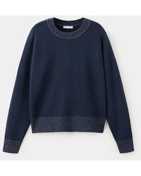 MANGO TEEN - Jersey With Lurex Detailing - Lyst