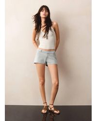 MANGO TEEN - Halter-Neck Top With Buttons - Lyst