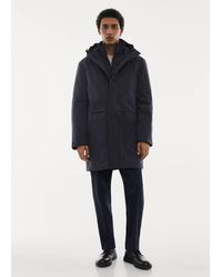 Mango - Sofeelate Padded Barn Jacket With Hood - Lyst