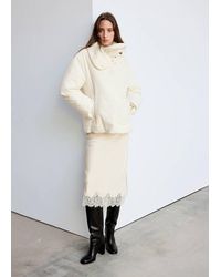 Mango - Padded Anorak With Funnel Neck - Lyst