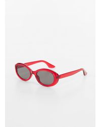 Mango - Acetate Frame Sunglasses - Lyst