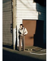 Mango - Oversized Jacket With Gathered Waist - Lyst