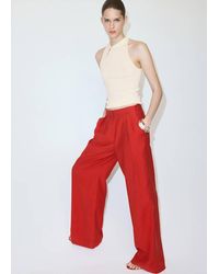 Mango - Frog Fastener Knitted Top - Lyst