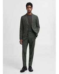 Mango - Slim-fit Wool Suit Jacket - Lyst