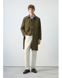 Mango - Water-Repellent Parka With Detachable Gilet - Lyst