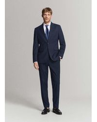Mango - Milan Slim-Fit Suit Jacket - Lyst