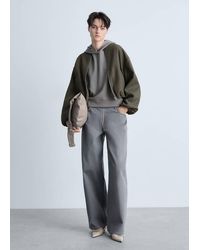 Mango - Gathered Bomber Jacket - Lyst