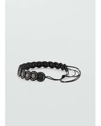 MANGO TEEN - Studded Bow Belt - Lyst