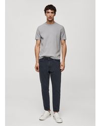 Mango - Ben Tapered Fit Jeans Night - Lyst