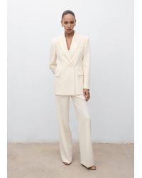 Mango - Double-Breasted Suit Jacket - Lyst