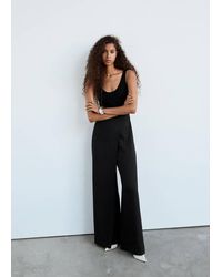 Mango - Strappy Jumpsuit - Lyst