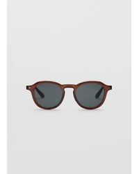 Mango - Semi-Transparent Frame Sunglasses - Lyst