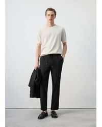 Mango - Cotton-Modal Blend Jersey T-Shirt - Lyst