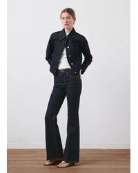 Mango - Flared High-Rise Jeans - Lyst