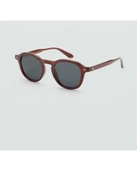 Mango - Semi-Transparent Frame Sunglasses - Lyst