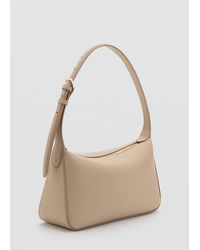 Mango - Faux-Leather Shoulder Bag - Lyst
