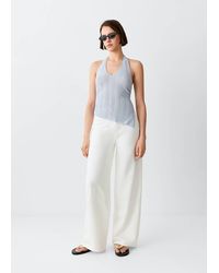 MANGO TEEN - Low-Waist Wide-Leg Jeans - Lyst