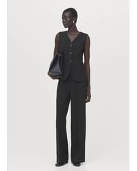 Mango - Pinstripe Suit-Style Jumpsuit - Lyst